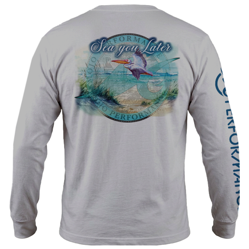 Men's SoWal Sun Jersey Sea You Later Long Sleeve