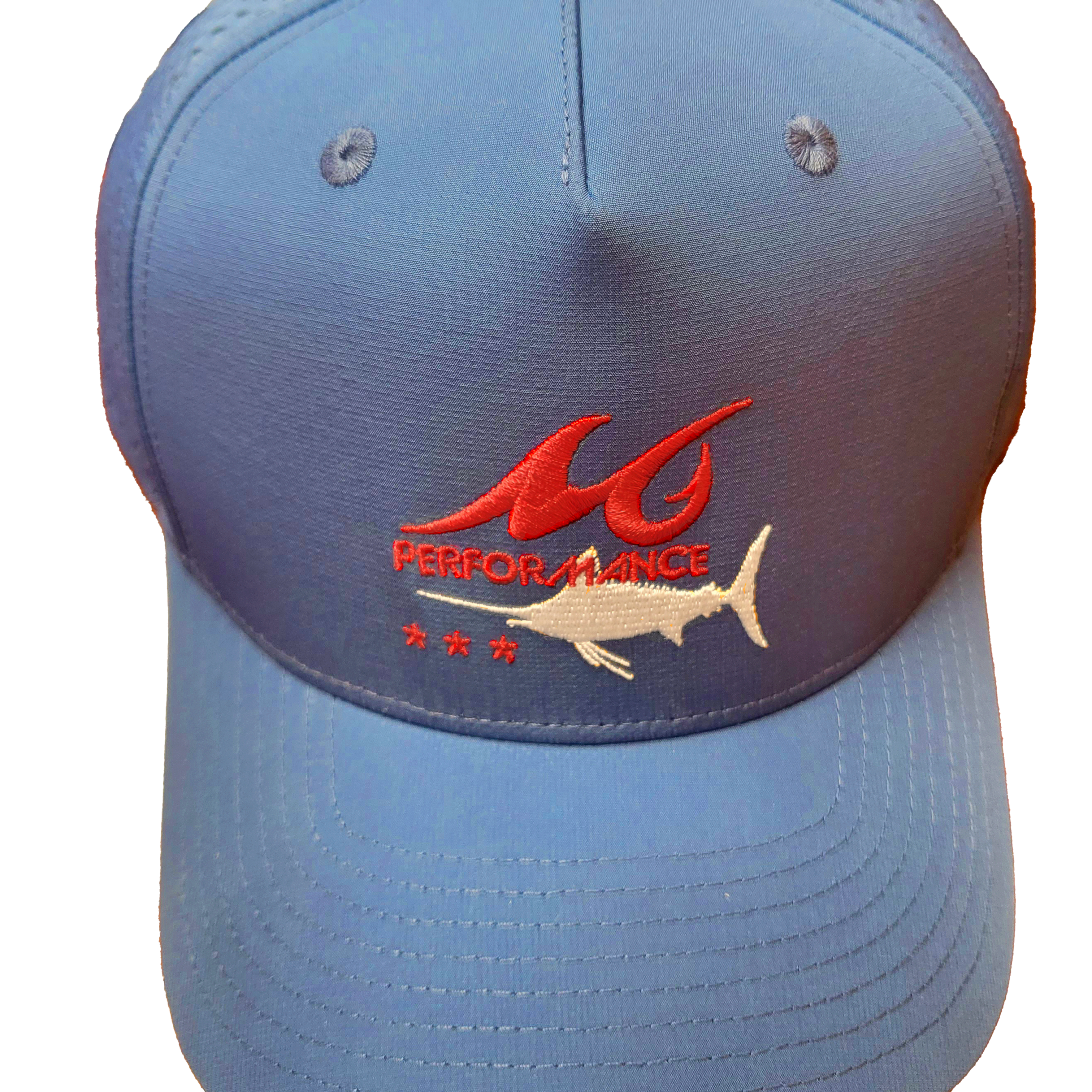 Patriotic Marlin Mid-Pro Mesh Hat