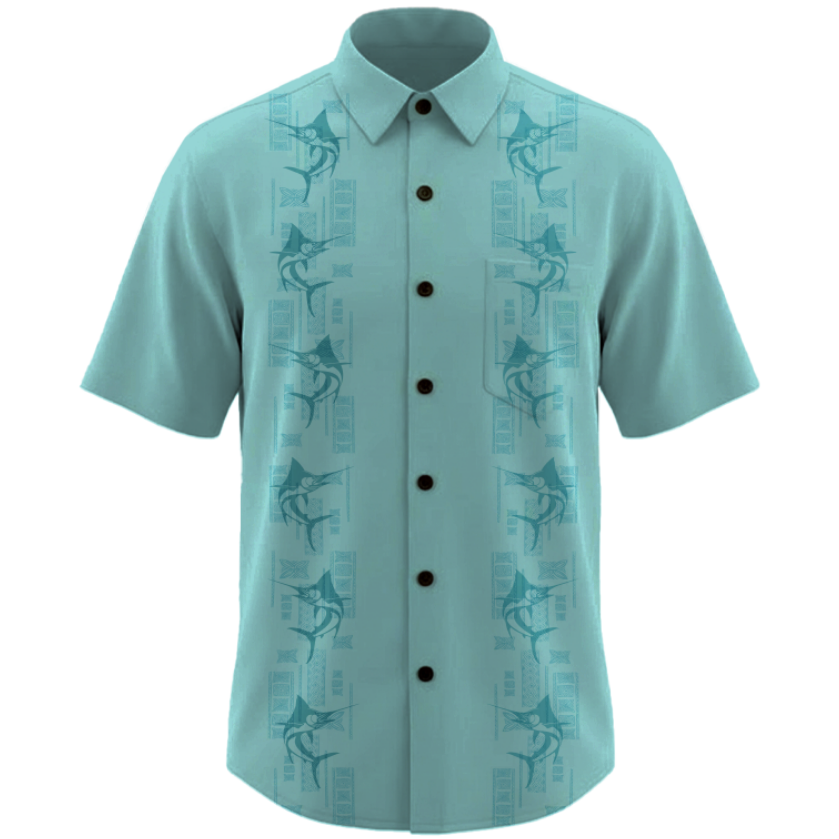 Men's Island Shirt Marlin Cabana
