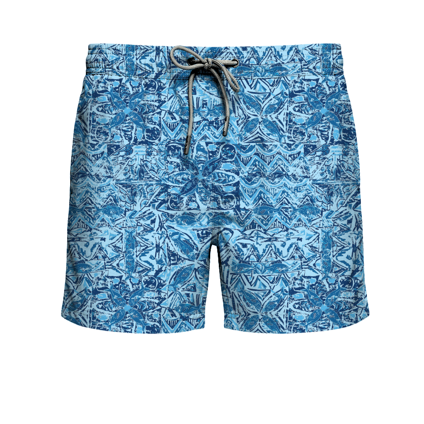 High Tide Swim Trunks Tikiwood