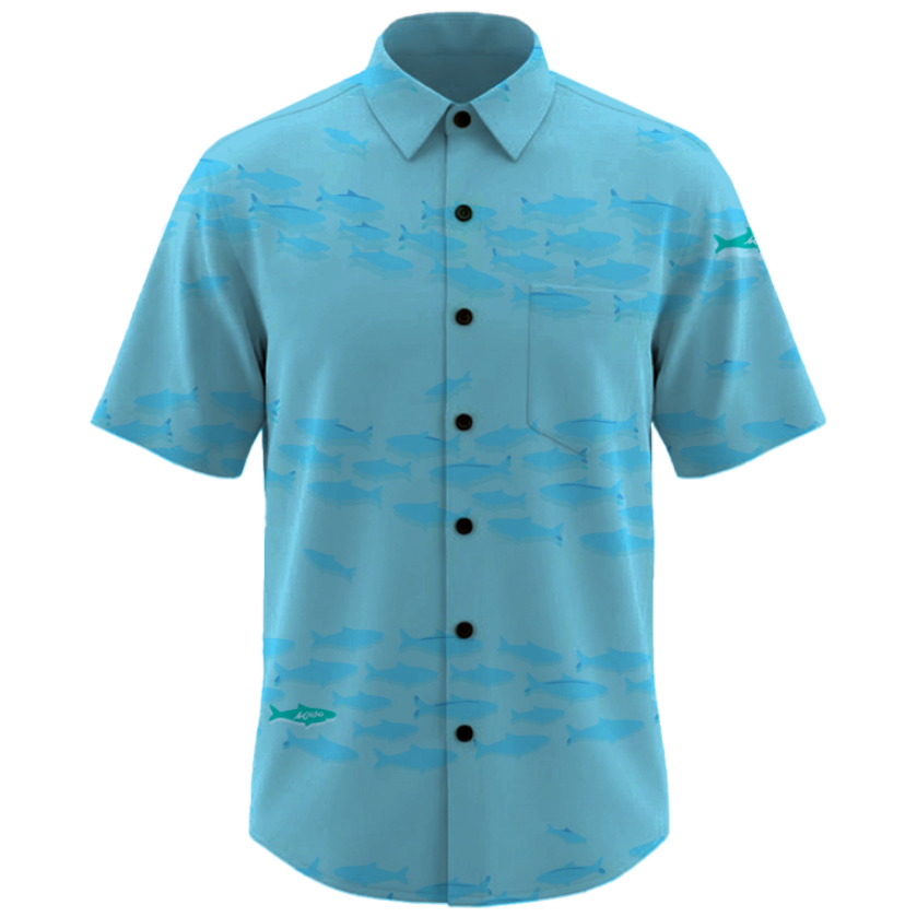 Men's Island Shirt Fish 101