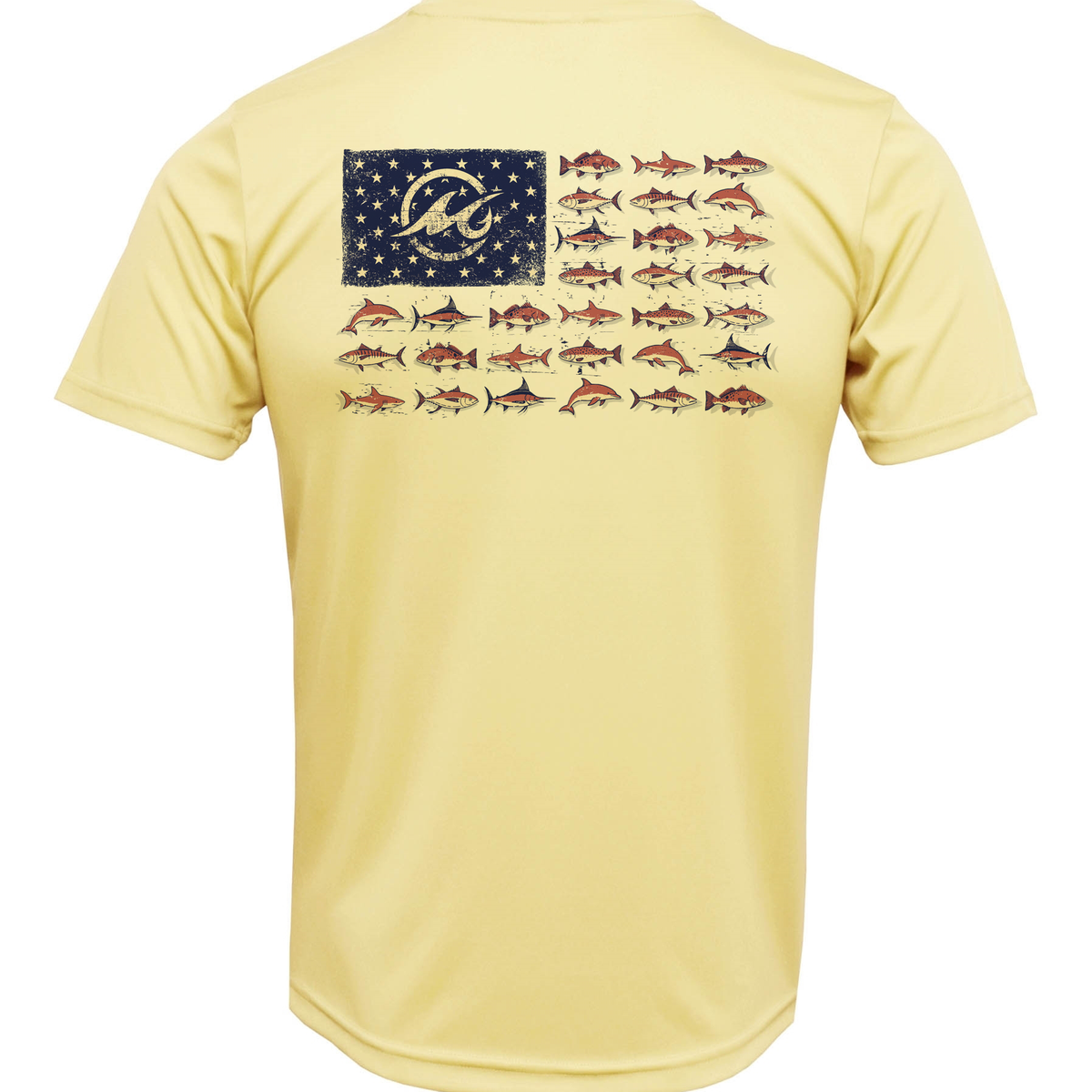 Men's SoWal Sun Jersey American Gulf School Short Sleeve