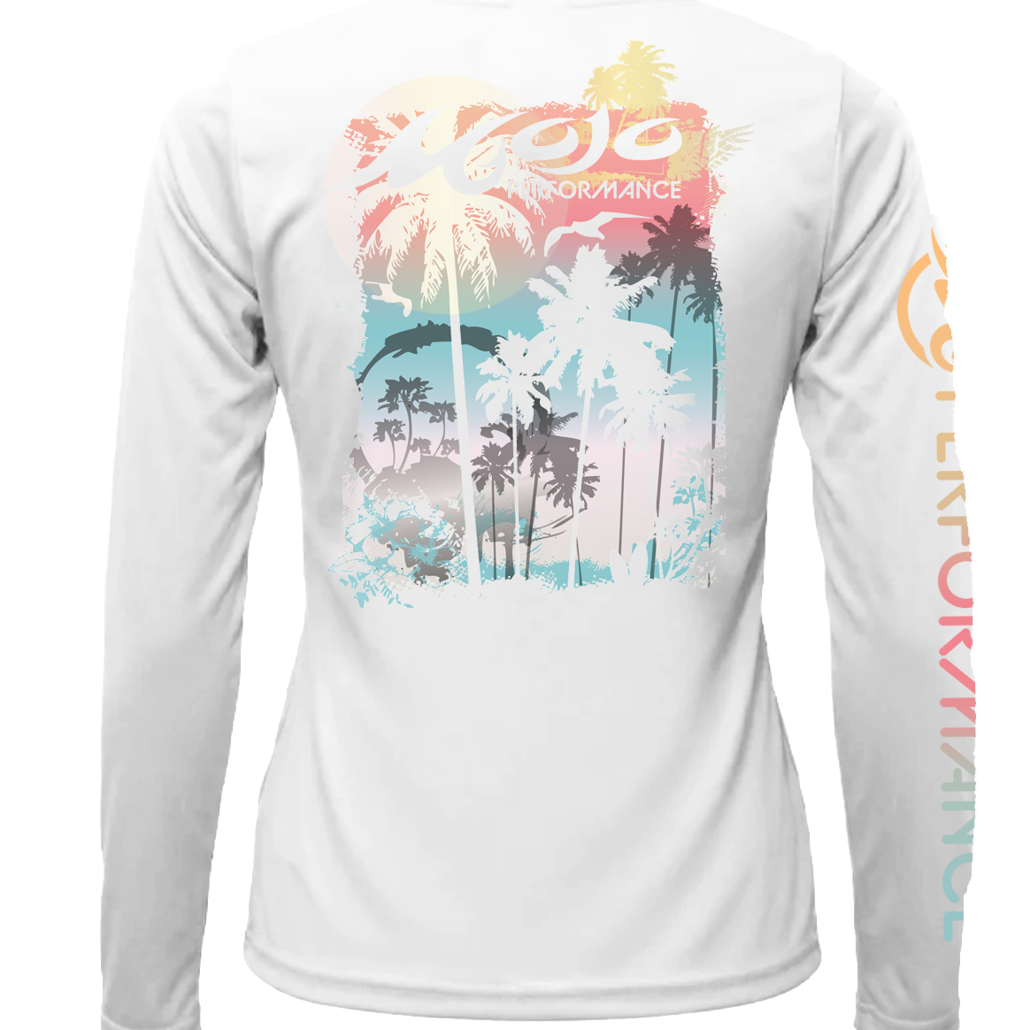 Women's SoWal Sun Jersey Palm Theory Long Sleeve