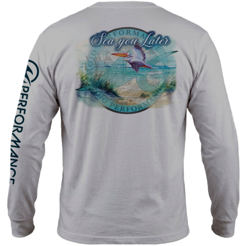 Men's SoWal Sun Jersey Sea You Later Long Sleeve