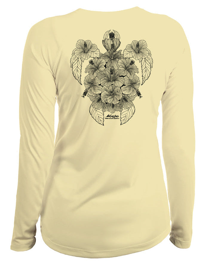 Hibiscus Turtle Chica Costera - Mojo Sportswear Company