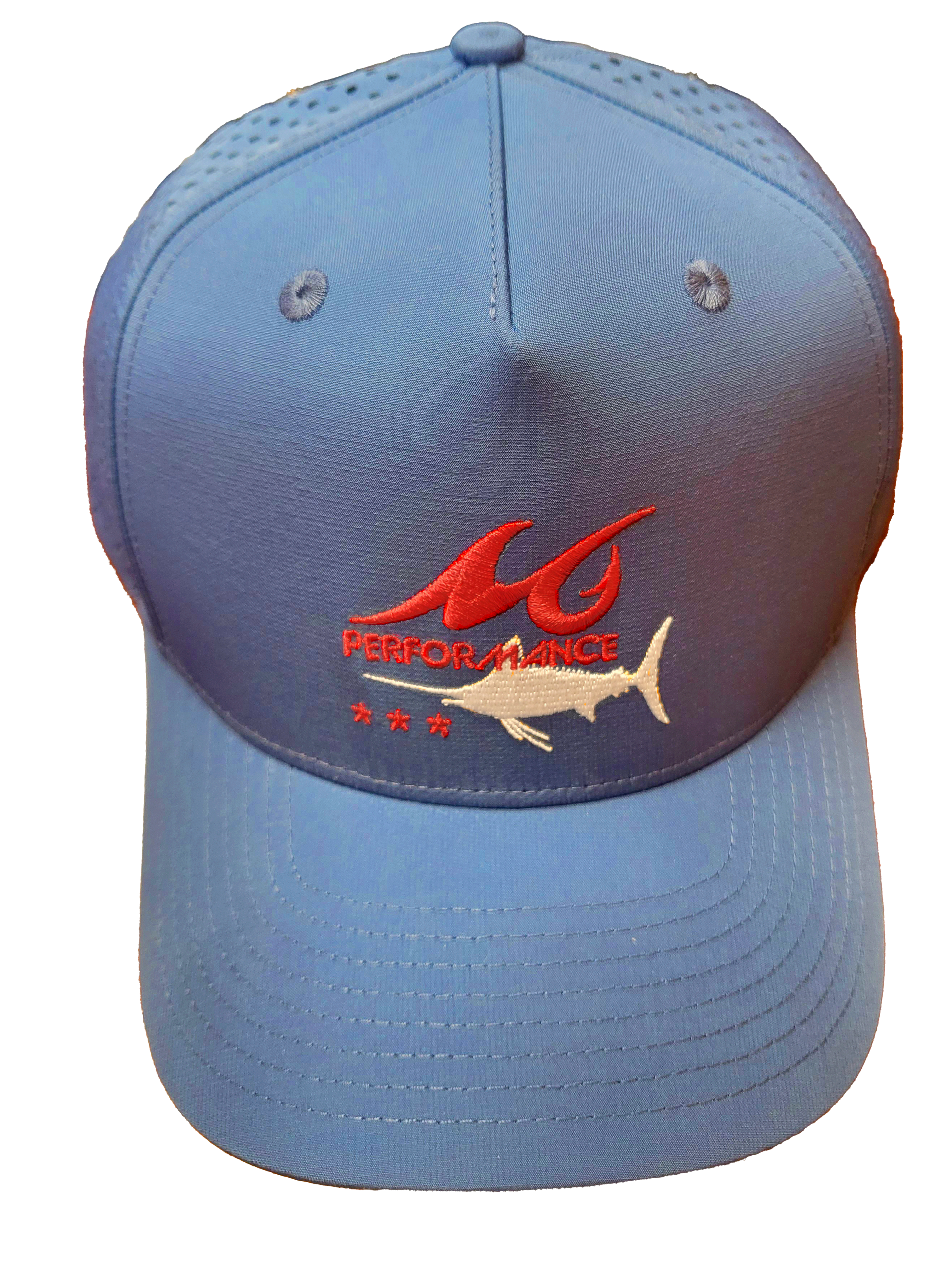 Patriotic Marlin Mid-Pro Mesh Hat