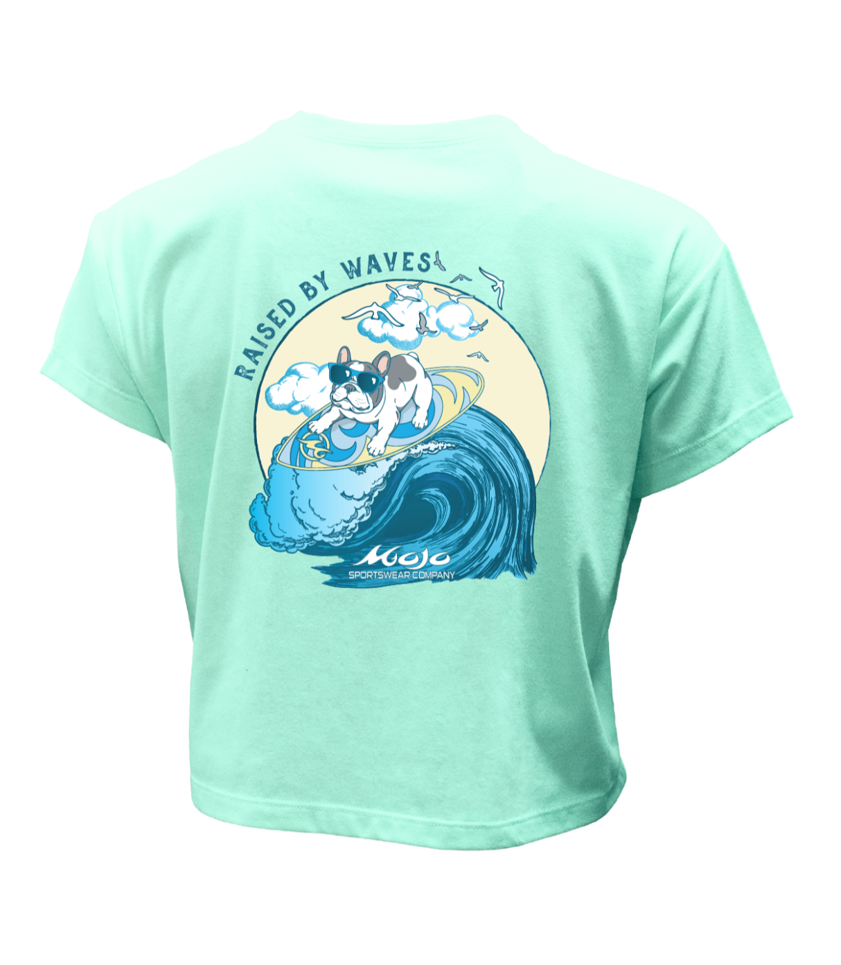 Dock Days Crop Top - Surf Dog