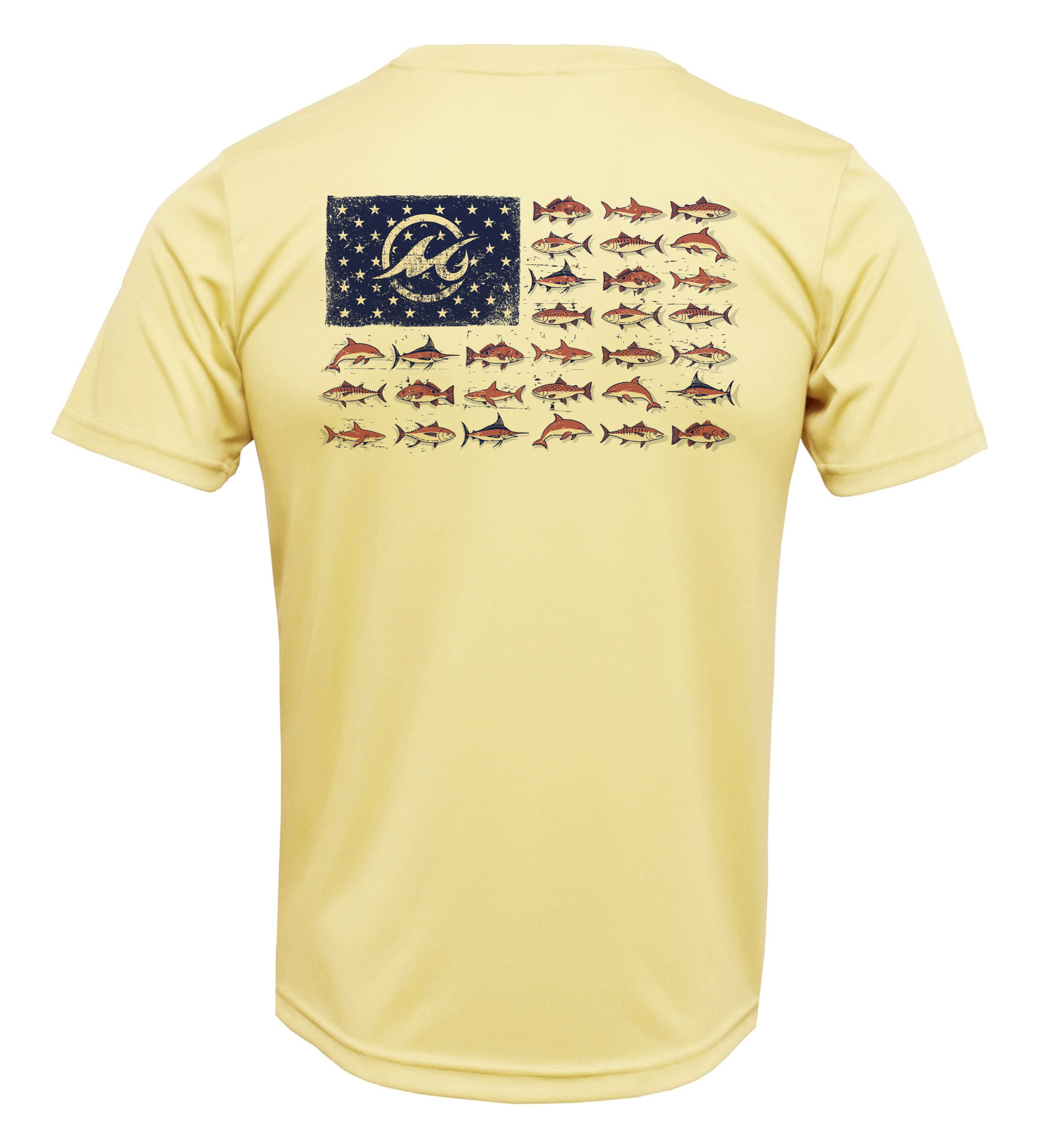 Men's SoWal Sun Jersey American Gulf School Short Sleeve