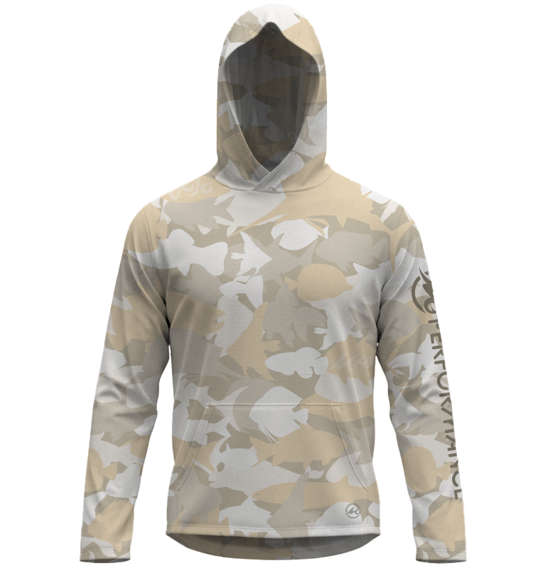 Gulf Camo Men's Hooded Finny