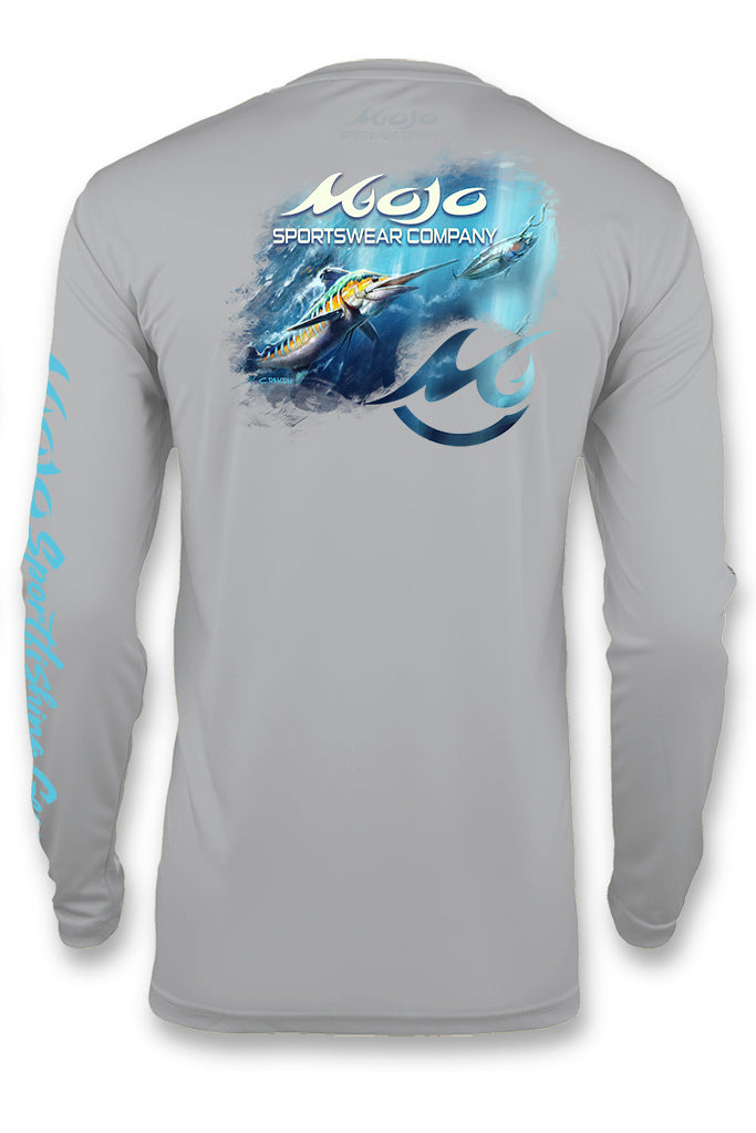 Fins Up, Tails Down Wireman X - Mojo Sportswear Company