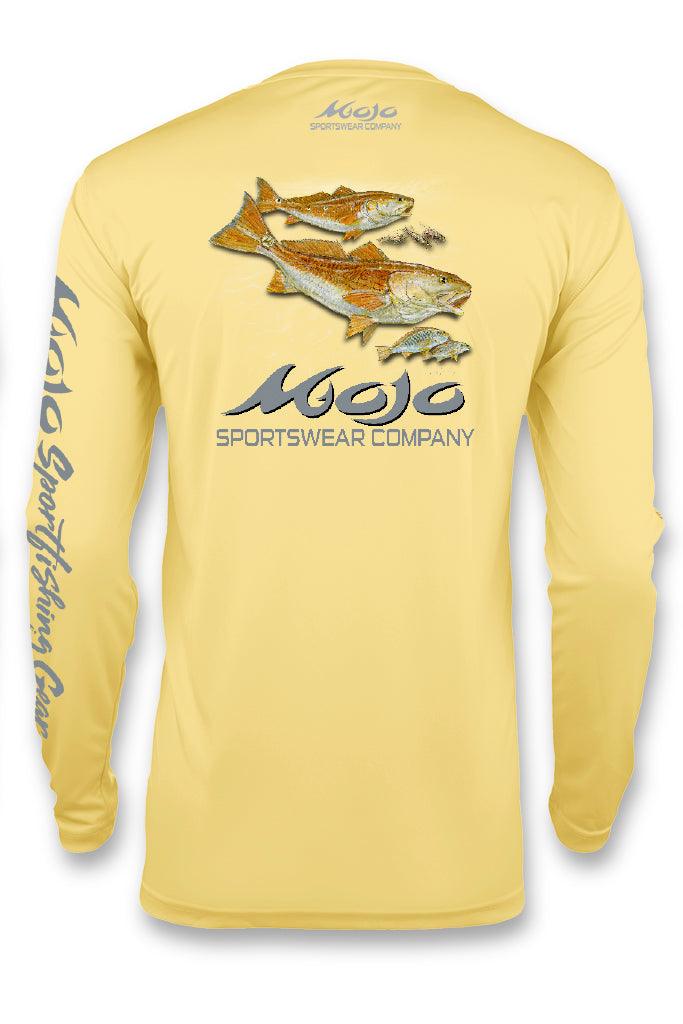 Performance Fish - Redfish - Mojo Sportswear Company