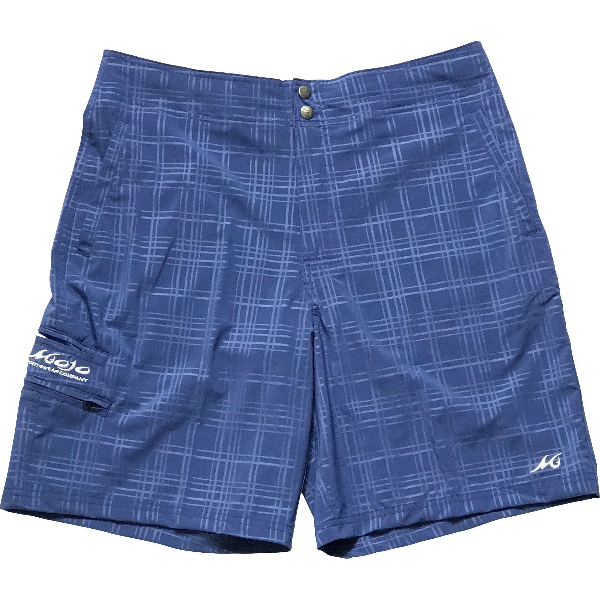 Plaid Tec Performance Shorts - Mojo Sportswear Company